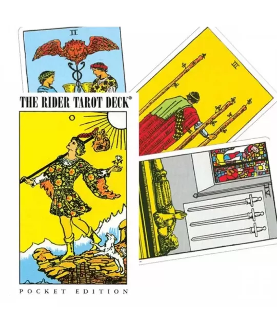 Rider-Waite Tarot Deck - Pocket Edition – Compact Tarot Set | Emagie.ro