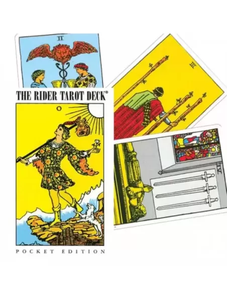 Rider-Waite Tarot Deck - Pocket Edition – Compact Tarot Set | Emagie.ro