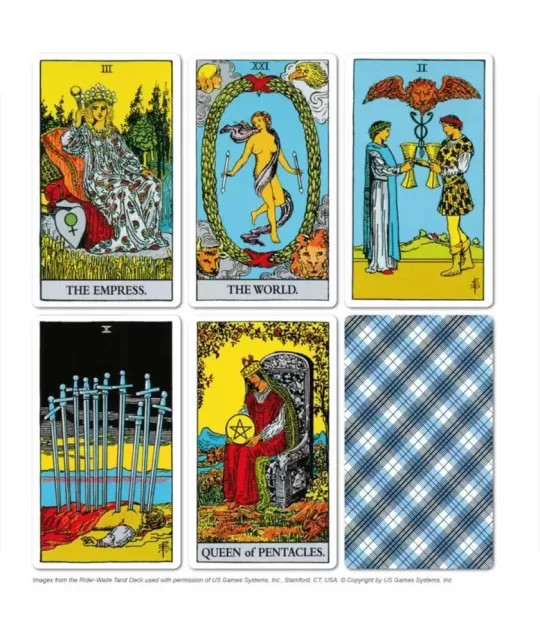 Rider-Waite Tarot Deck - Pocket Edition – Compact Tarot Set | Emagie.ro