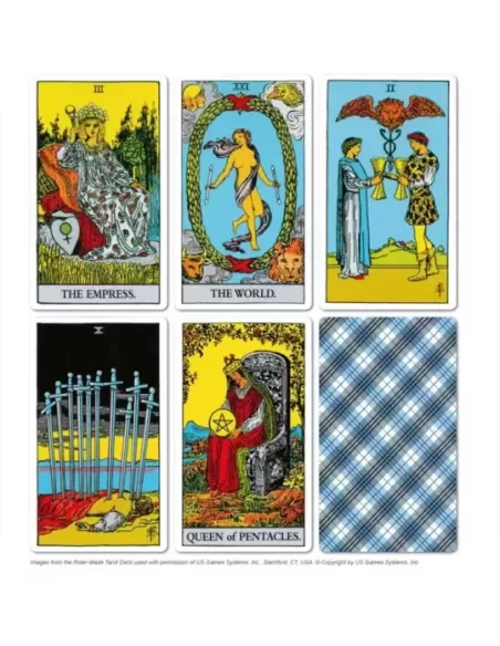 Rider-Waite Tarot Deck - Pocket Edition – Compact Tarot Set | Emagie.ro