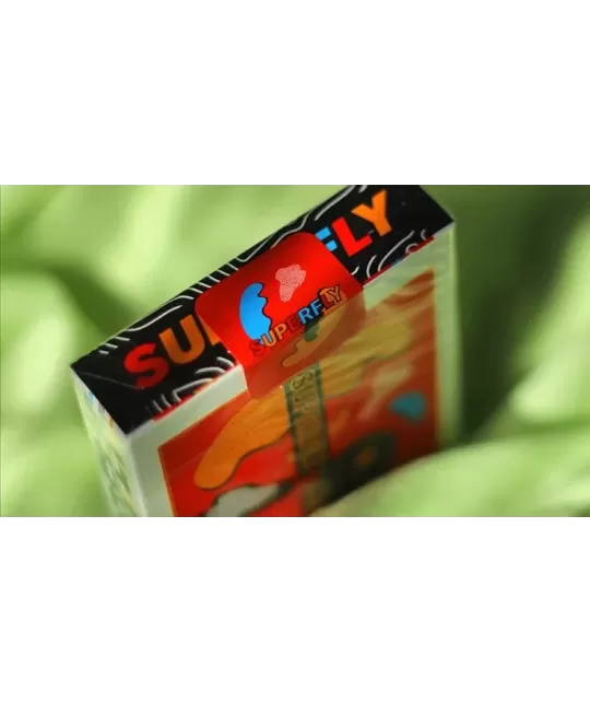 Superfly Butterfingers Red by Gemini – Cărți de joc premium | Emagie.ro