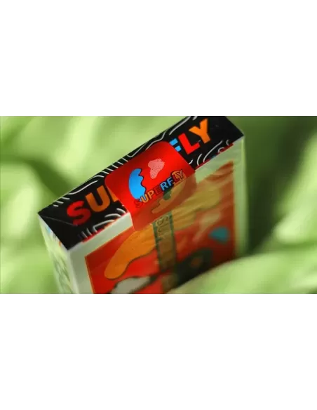 Superfly Butterfingers Red by Gemini – Cărți de joc premium | Emagie.ro