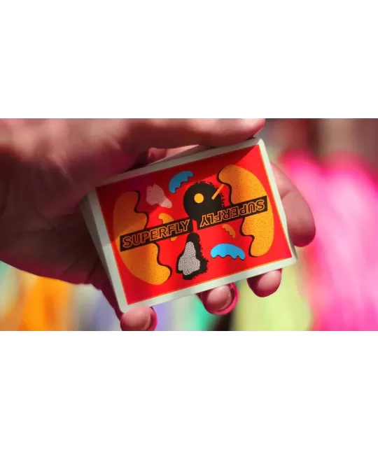 Superfly Butterfingers Red by Gemini – Cărți de joc premium | Emagie.ro