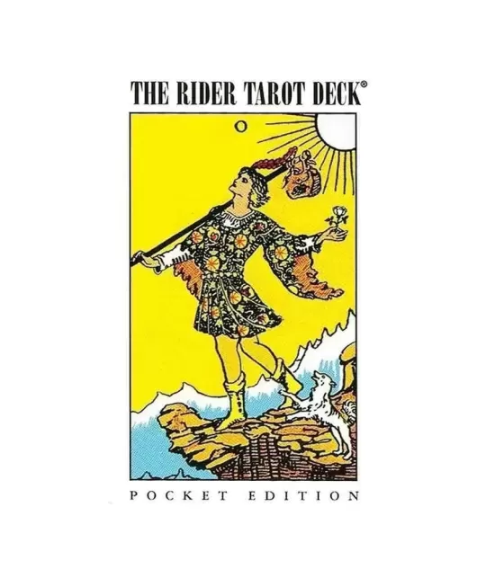 Rider-Waite Tarot Deck - Pocket Edition – Compact Tarot Set | Emagie.ro