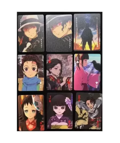 Demon Slayer V1 – Cărți de joc premium | Emagie.ro 2