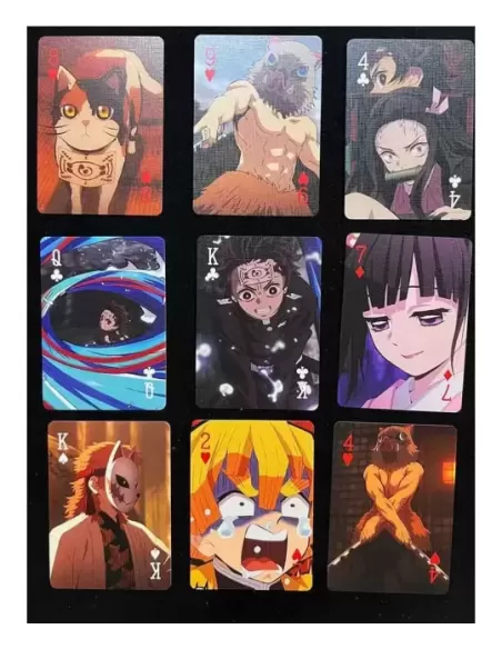 Demon Slayer V1 – Cărți de joc premium | Emagie.ro