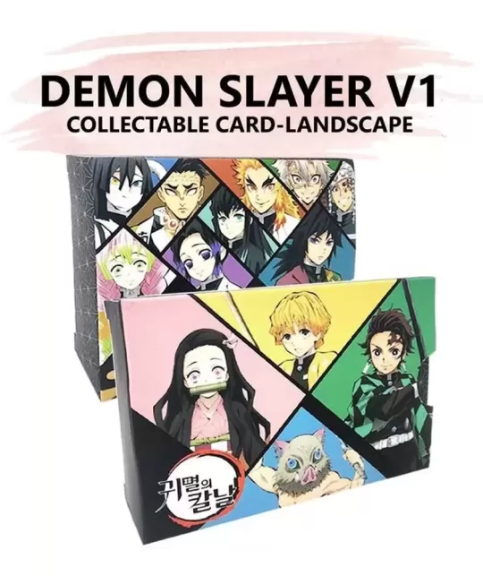 Demon Slayer V1 Landscape – Cărți de joc premium | Emagie.ro