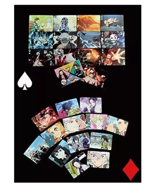 Demon Slayer V1 Landscape – Cărți de joc premium | Emagie.ro