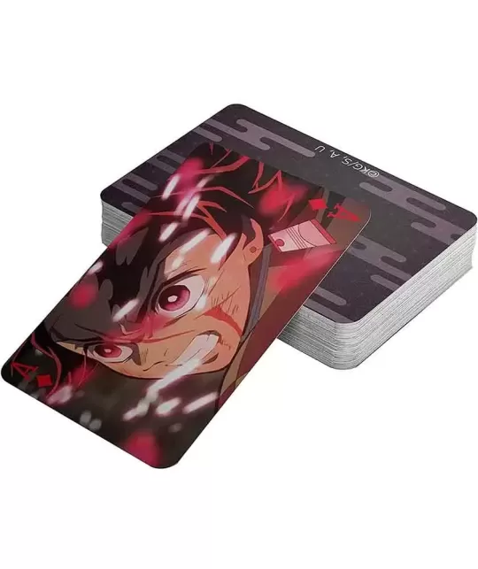 Demon Slayer V1 Landscape – Cărți de joc premium | Emagie.ro