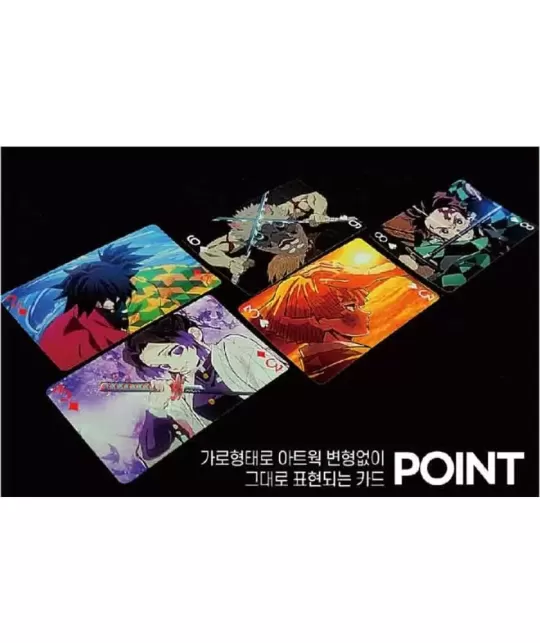 Demon Slayer V1 Landscape – Cărți de joc premium | Emagie.ro