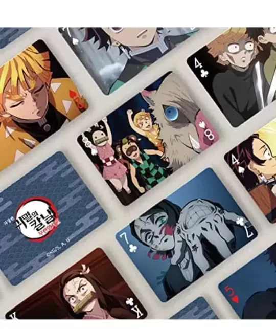 Demon Slayer Movie Version – Premium Playing Cards | Emagie.ro