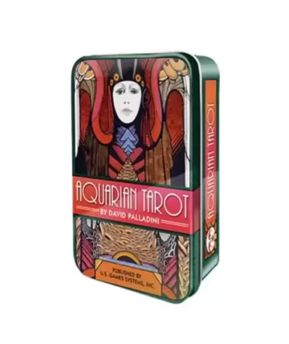 Aquarian Tarot In A Tin – Set tarot iconic | Emagie.ro 2