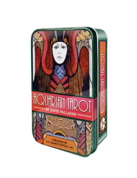 Aquarian Tarot In A Tin – Iconic Tarot Set | Emagie.ro