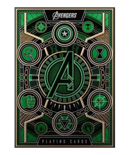 Avengers Green – Premium Playing Cards | Emagie.ro
