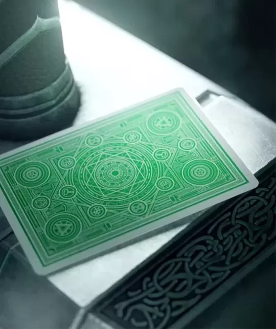 Avengers Green – Premium Playing Cards | Emagie.ro
