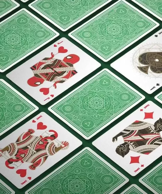 Avengers Green – Premium Playing Cards | Emagie.ro