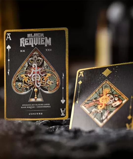 Black Requiem Counterspell – Cărți de joc premium | Emagie.ro