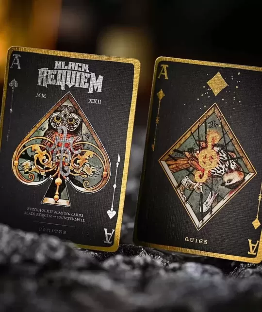 Black Requiem Counterspell – Cărți de joc premium | Emagie.ro