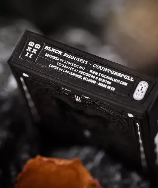 Black Requiem Counterspell – Cărți de joc premium | Emagie.ro