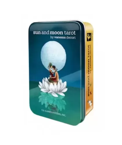Sun And Moon Tarot In A Tin – Set tarot introspectiv | Emagie.ro 2
