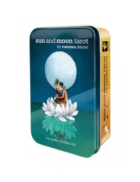 Sun And Moon Tarot In A Tin – Set tarot introspectiv | Emagie.ro