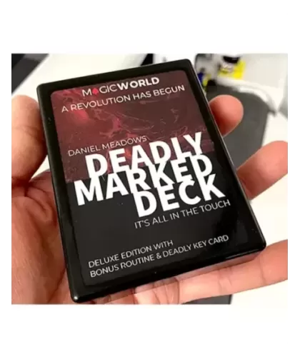 DEADLY MARKED DECK BLUE BEE by MagicWorld – Cărți de joc premium | Emagie.ro
