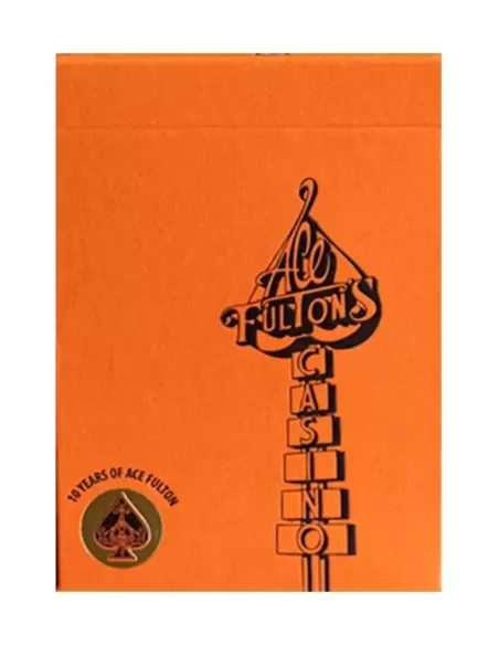 Ace Fultons Sunset Orange – Premium Playing Cards | Emagie.ro