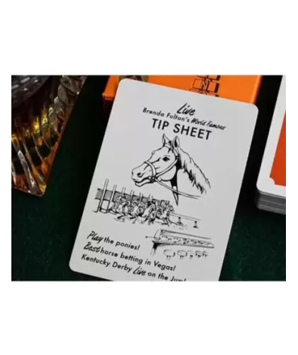 Ace Fultons Sunset Orange – Cărți de joc premium | Emagie.ro 2