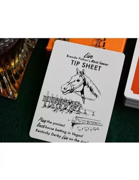 Ace Fultons Sunset Orange – Premium Playing Cards | Emagie.ro