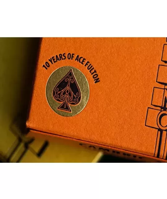 Ace Fultons Sunset Orange – Premium Playing Cards | Emagie.ro