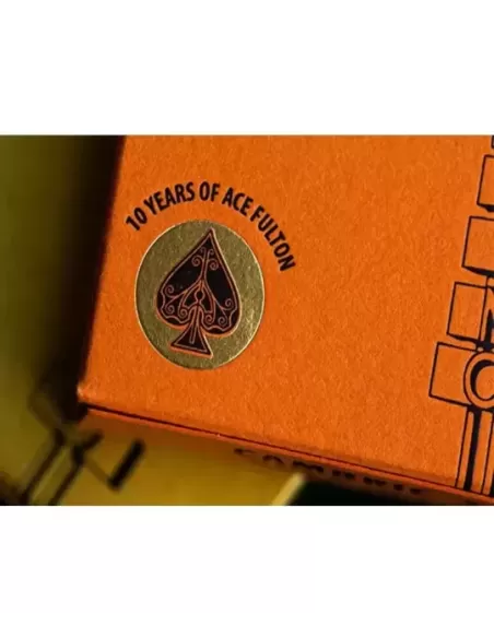 Ace Fultons Sunset Orange – Premium Playing Cards | Emagie.ro