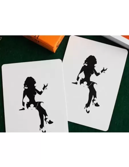 Ace Fultons Sunset Orange – Premium Playing Cards | Emagie.ro