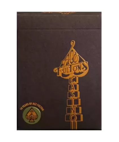 Ace Fultons Tobacco Brown – Cărți de joc premium | Emagie.ro