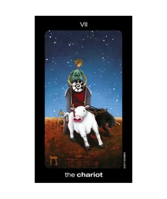 Sun And Moon Tarot In A Tin – Set tarot introspectiv | Emagie.ro