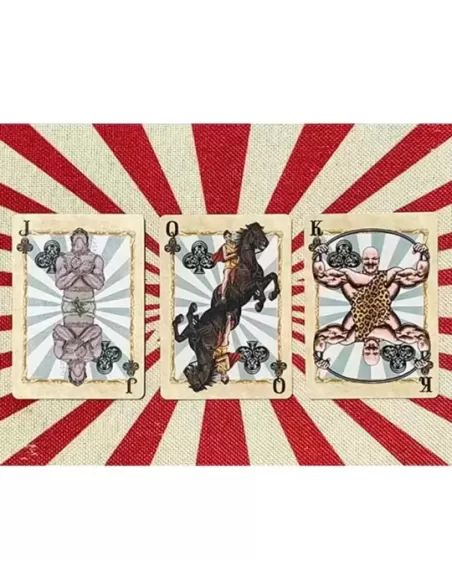 Bicycle Circus Nostalgic – Cărți de joc premium | Emagie.ro