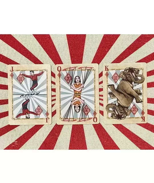 Bicycle Circus Nostalgic – Cărți de joc premium | Emagie.ro