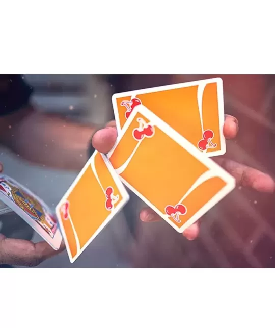 Cherry Casino Summerlin Sunset Orange – Cărți de joc premium | Emagie.ro