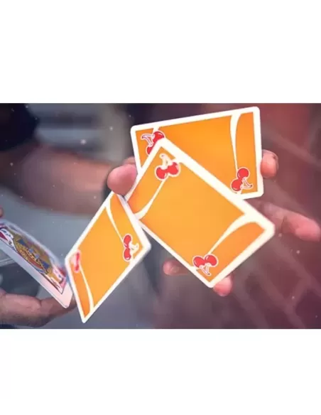 Cherry Casino Summerlin Sunset Orange – Cărți de joc premium | Emagie.ro