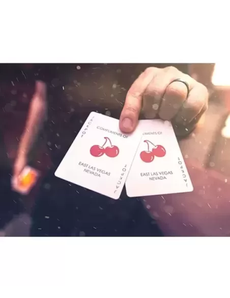 Cherry Casino Summerlin Sunset Orange – Cărți de joc premium | Emagie.ro