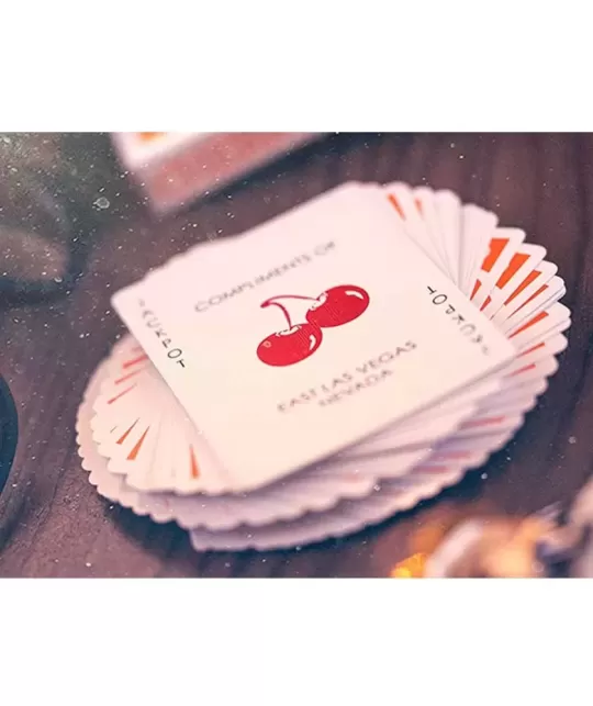 Cherry Casino Summerlin Sunset Orange – Cărți de joc premium | Emagie.ro