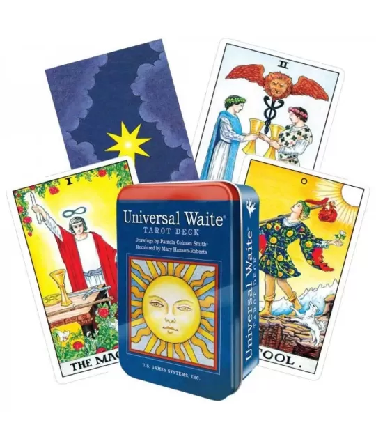 Universal Waite In A Tin – Set tarot elegant | Emagie.ro