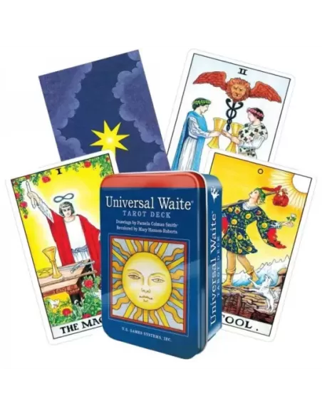 Universal Waite In A Tin – Set tarot elegant | Emagie.ro