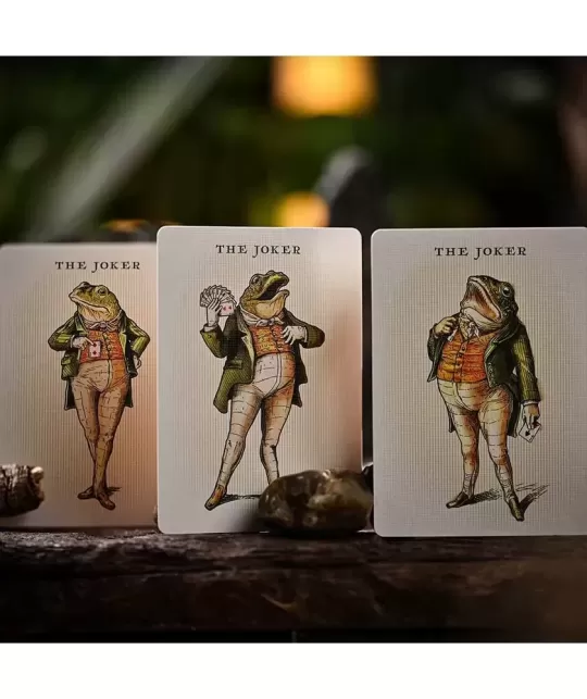 Notorious Gambling Frog Orange by Stockholm17 – Cărți de joc premium | Emagie.ro