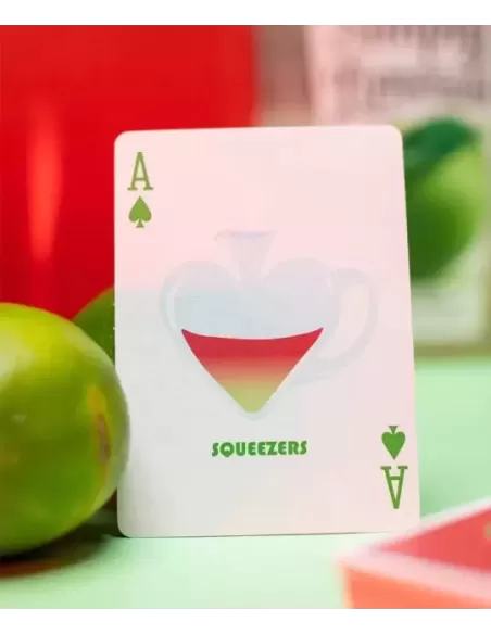 Squeezers V4 Cherry Limeade – Cărți de joc premium | Emagie.ro