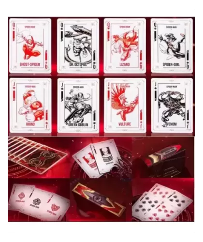 SpiderMan – Playing Cards colecție premium | Emagie.ro 2