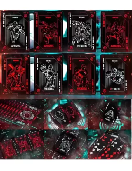 Iron Man V4 – Cărți de joc premium | Emagie.ro