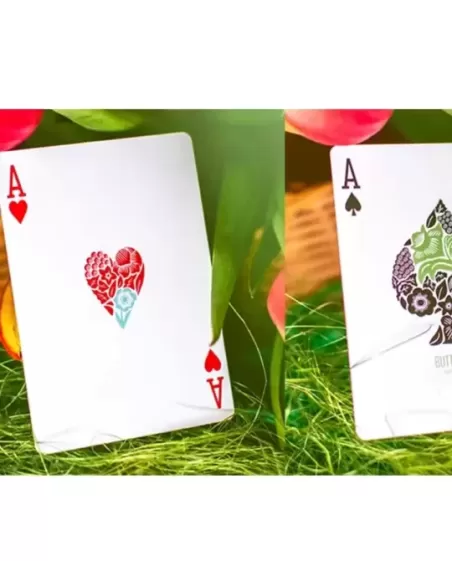 Butterfly Seasons Marked Spring – Cărți de joc premium | Emagie.ro