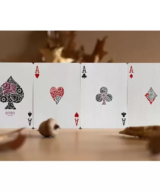 Butterfly Seasons Marked Fall – Cărți de joc premium | Emagie.ro