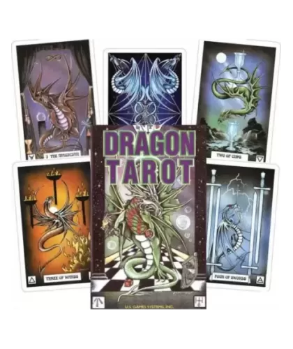 Dragon Tarot Deck – Set tarot mistic | Emagie.ro 2