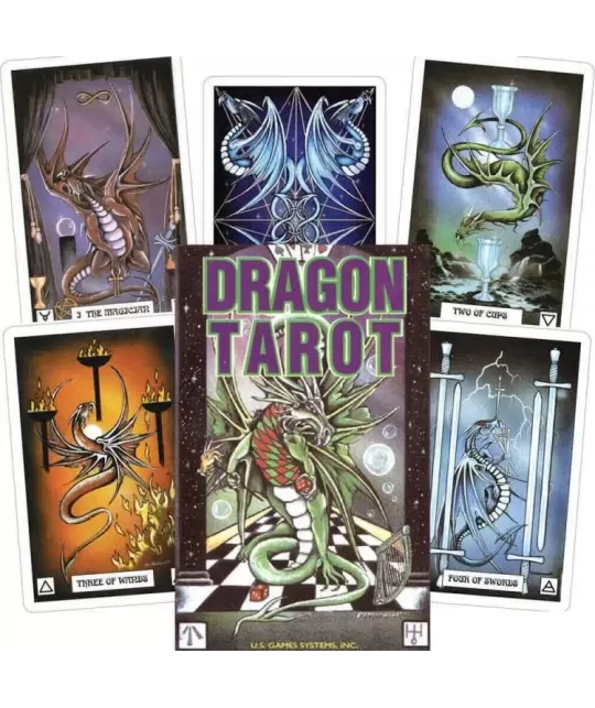 Dragon Tarot Deck – Set tarot mistic | Emagie.ro